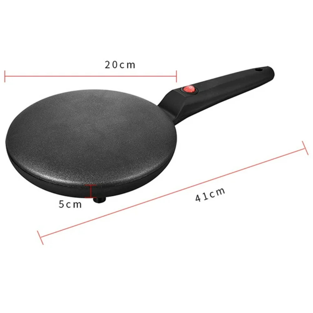Máquina Eléctrica para Crepas y Más – Antiadherente y Fácil de Usar