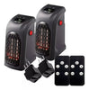 🔥 Pack x2 Calefactores Bajo Consumo 400W – Calor Eficiente y Portátil