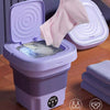 Mini Lavadora Portátil con Centrifugado | Compacta, Eficiente y Fácil de Usar