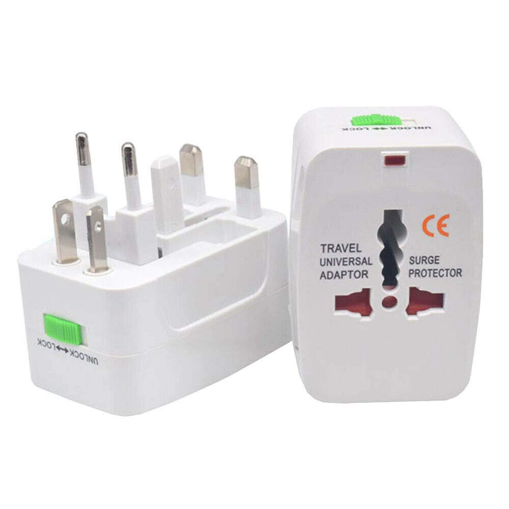 Adaptador Enchufe Universal de Viaje 150 Países