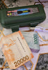 Mini Linterna Detector de Billetes Falsos con Luz Ultravioleta Portátil