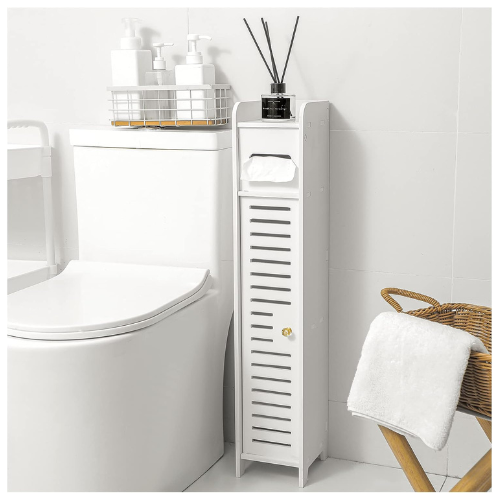 🛁 Armario de Baño Multifuncional con Espejo y Almacenamiento | Diseño Compacto y Elegante