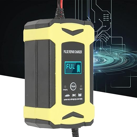 Cargador de Batería 12V – Mantenimiento y Carga Eficiente