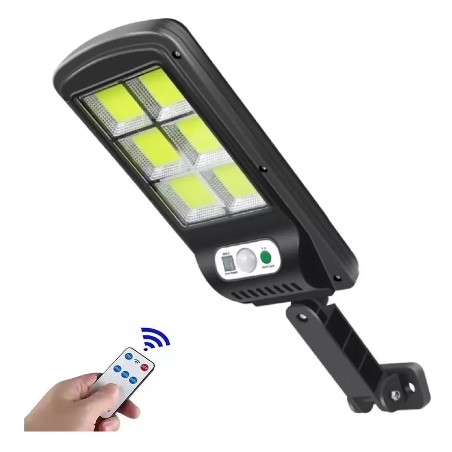 Lámpara Solar LED con Control Remoto – Iluminación Exterior Inteligente