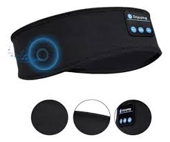 🎧 Cintillo con Audífonos Bluetooth para Dormir – Suave, Cómodo y Antirruido
