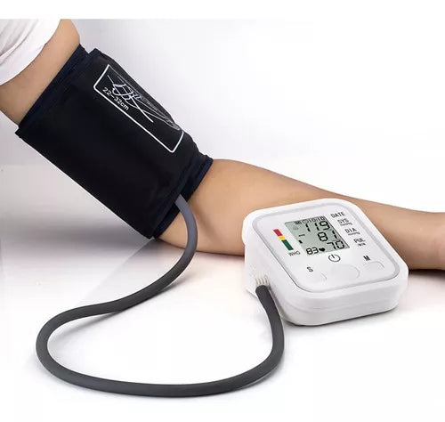 🩺 Tensiómetro Digital de Brazo – Medidor de Presión Arterial Automático con Pantalla LCD