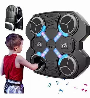 🟢 Máquina de Boxeo Musical + Guantes | Entrena al Ritmo de la Música 🥊🎵