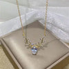 Collar Venado Brillante – Místico, Elegante y Femenino