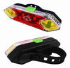 🔴 Luz LED Trasera para Bicicleta QX-W11 – Recargable y Resistente al Agua