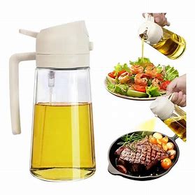 Rociador de Aceite Antiadherente para Cocina – Spray Reutilizable de Vidrio