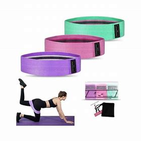🔹 Set de 3 Bandas Elásticas de Resistencia para Ejercicio – Fitness & Entrenamiento en Casa 🔹