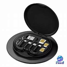 🔌 Kit de Cables de Datos y Carga Rápida 3 en 1 – USB Multiformato
